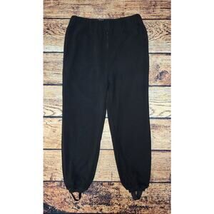 Redhead Warm Heavy Insulate Black Pants Large L 32x30 Sweats Hunting Made In USA